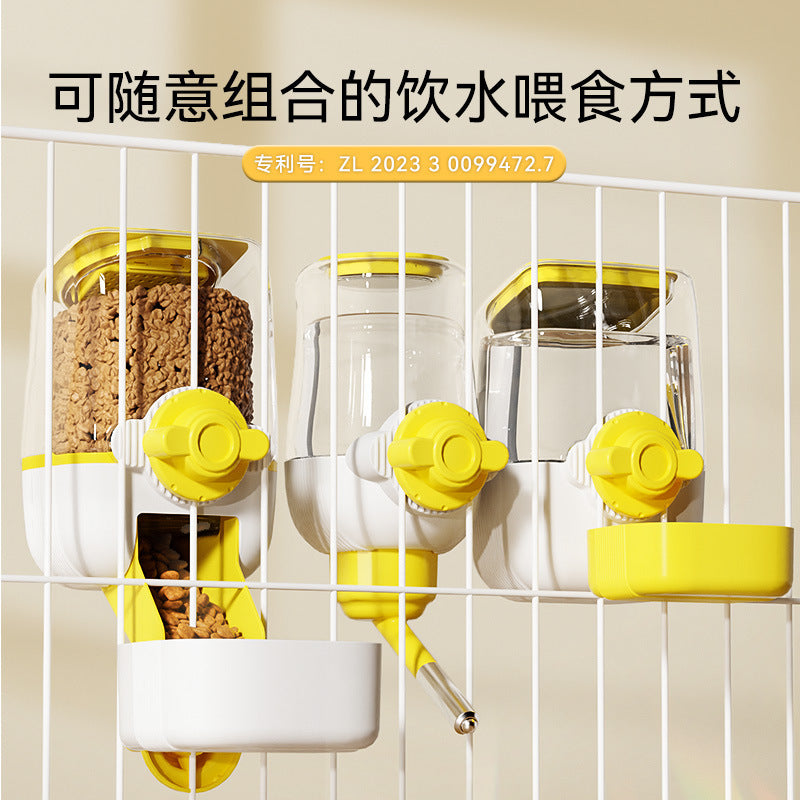 Pet Hanging Cage Drinking Water Feeder Dog Automatic Water Feeder Large Capacity Hanging Cat Drinking Water Supplies Wholesale