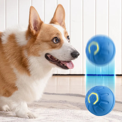 Smart Dog Toy Ball Electronic Interactive Pet Toy Moving Ball USB Automatic Bouncing for Puppy Cat Ball Toy Product