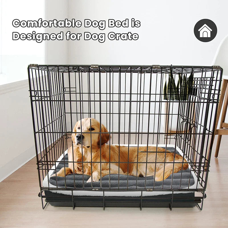 Dog Bed Mat with Zipper Remolvable Pet Mattress for Dog Sleeping Mat Washable Dog Mattress Pet Pad Cushion for Small Medium Pet